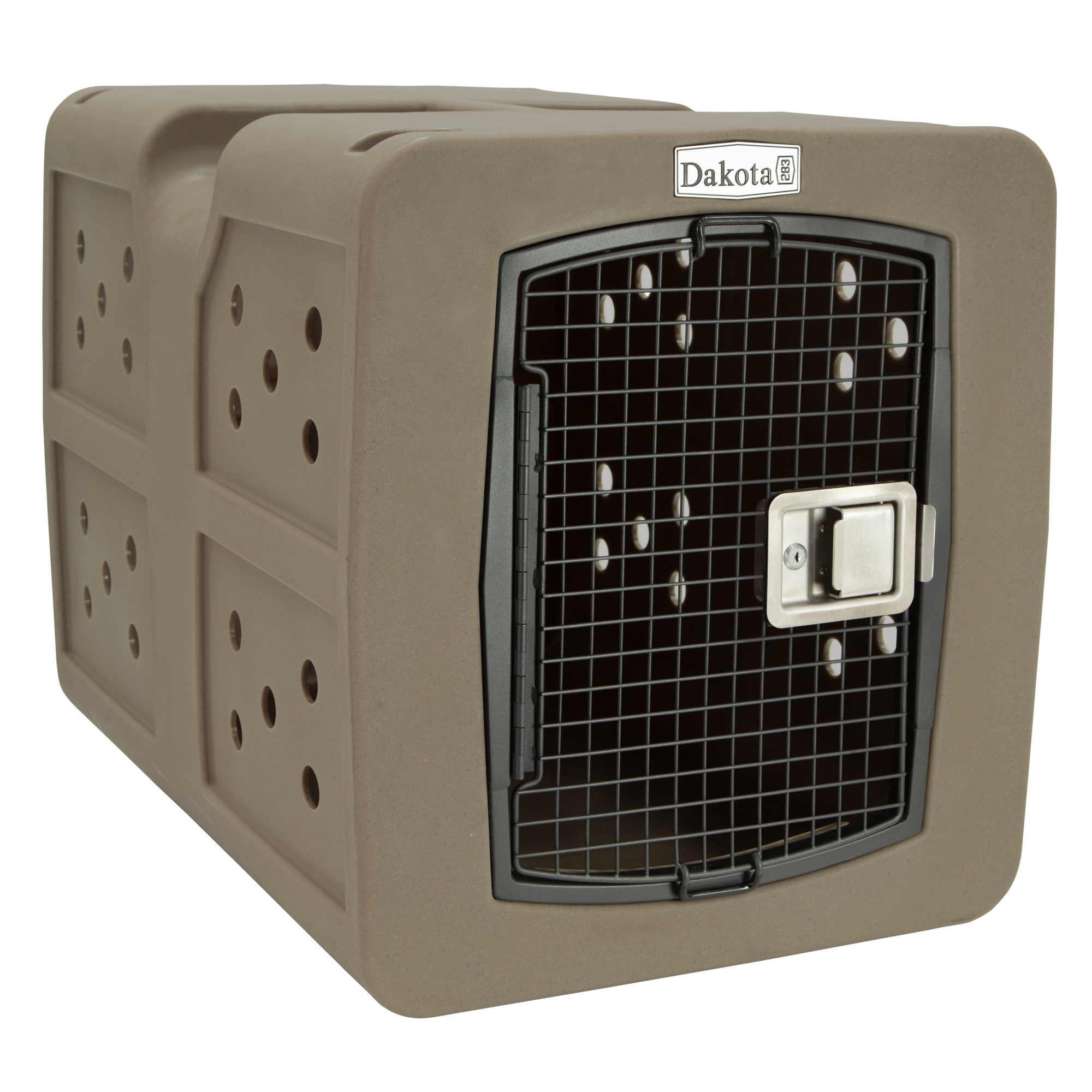 Dakota 283 G3 Framed Door Kennel — Large, Coyote Granite, Model# D2-G3LRG-FRM-COY